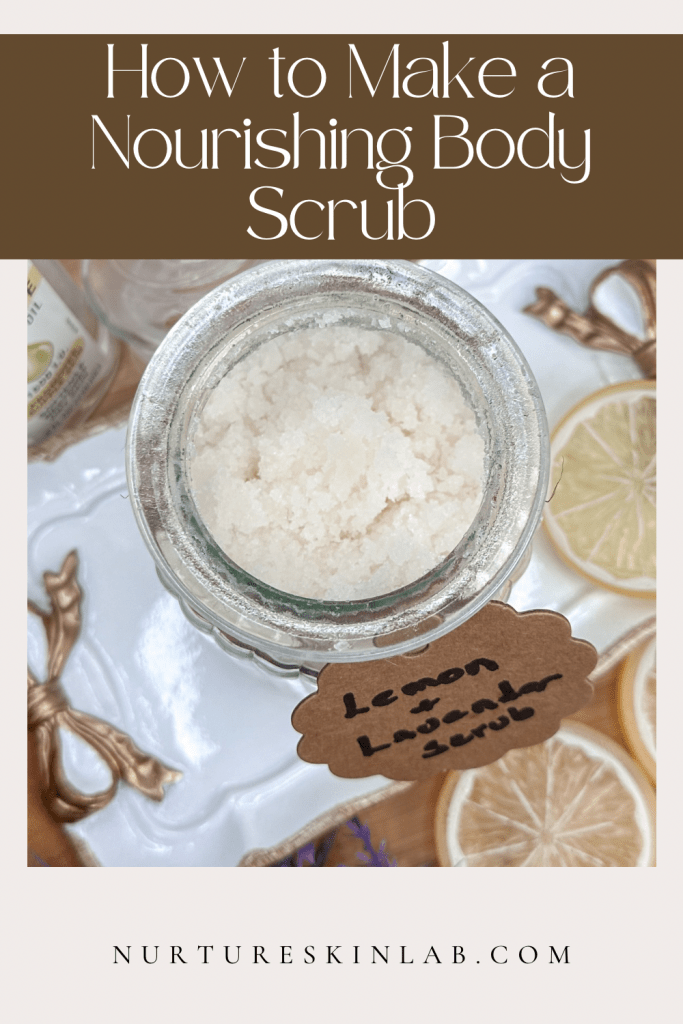 Nourishing body scrub